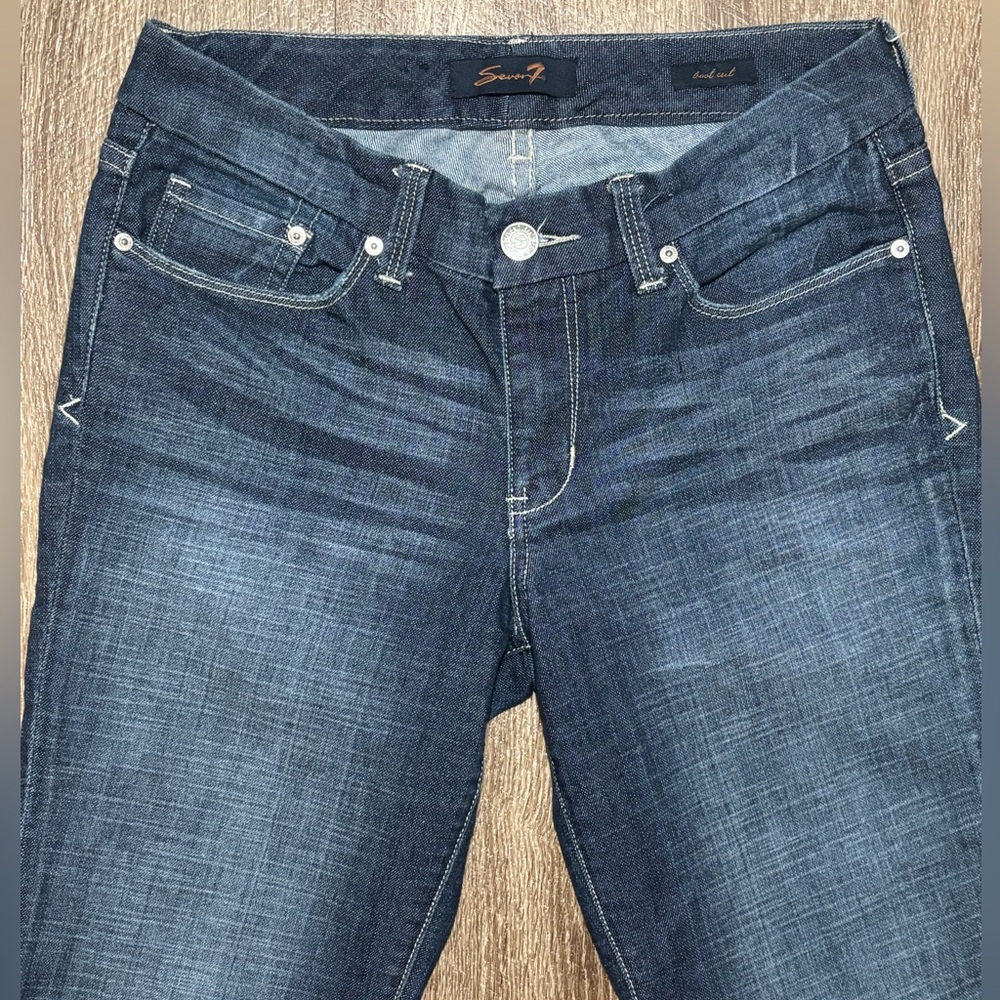 Seven7 Jeans Women’s size 8 Boot Cut - Picture 4 of 7